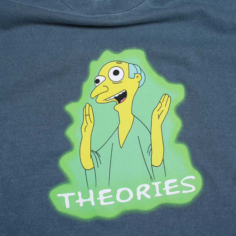 HEALTHY GREEN GLOW GARMENT DYED TEE (WASHED NAVY)
