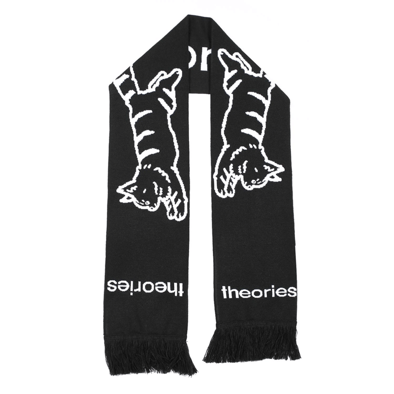 Conscious Kitty Scarf (Black/White)
