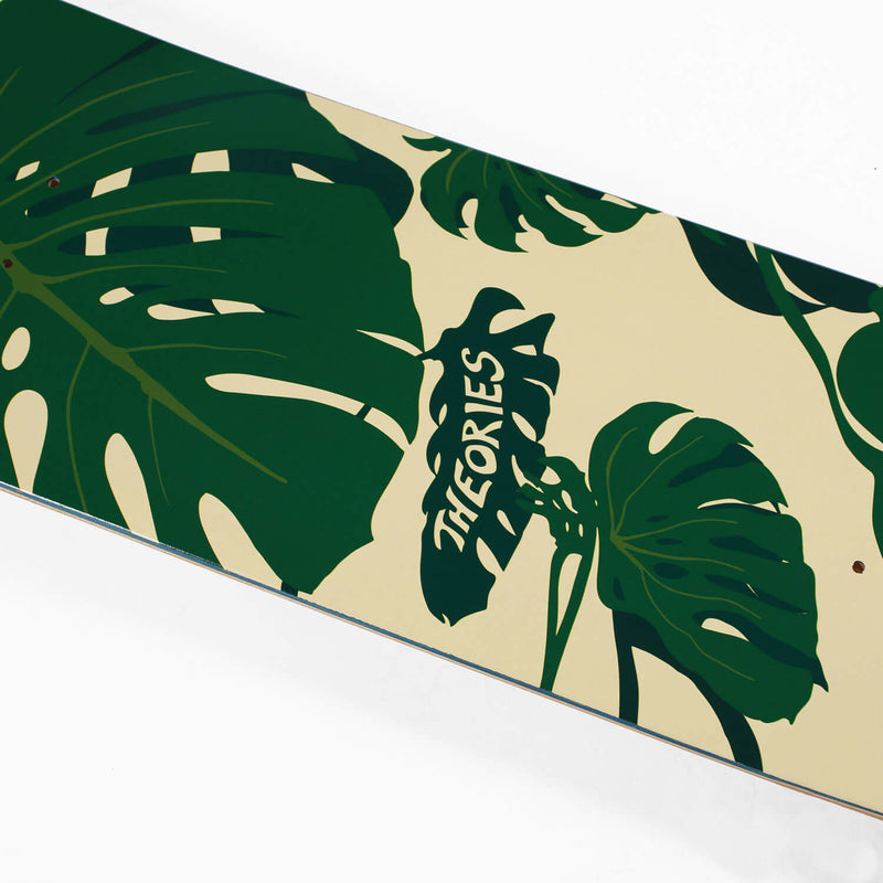Theories Monstera Skateboard Deck - 8.25