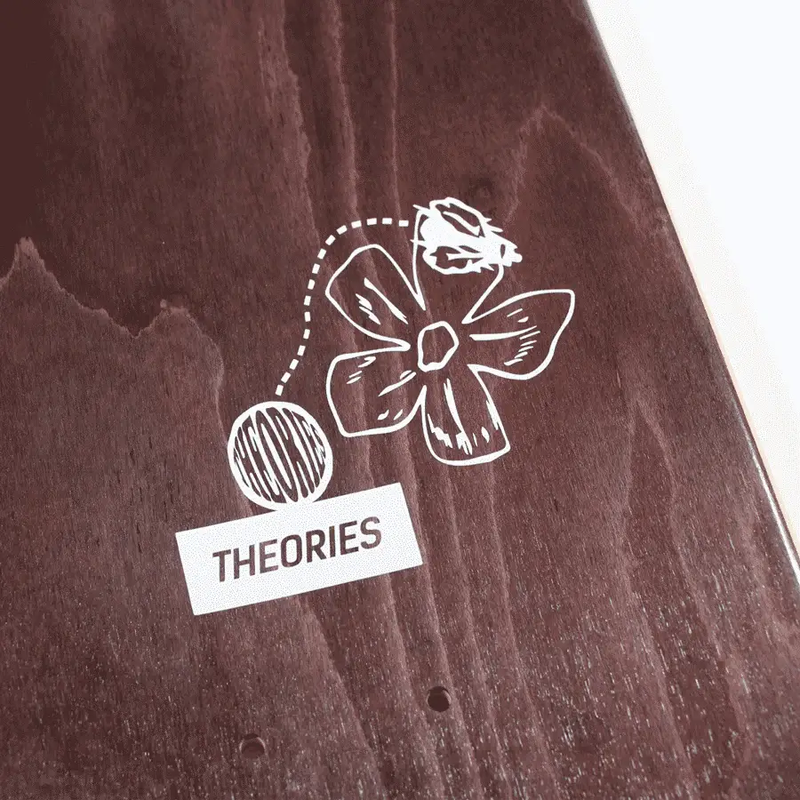 Theories Pollinate Skateboard Deck (8.5)