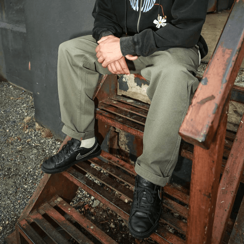 Theories DIY Pants Fatigue Green