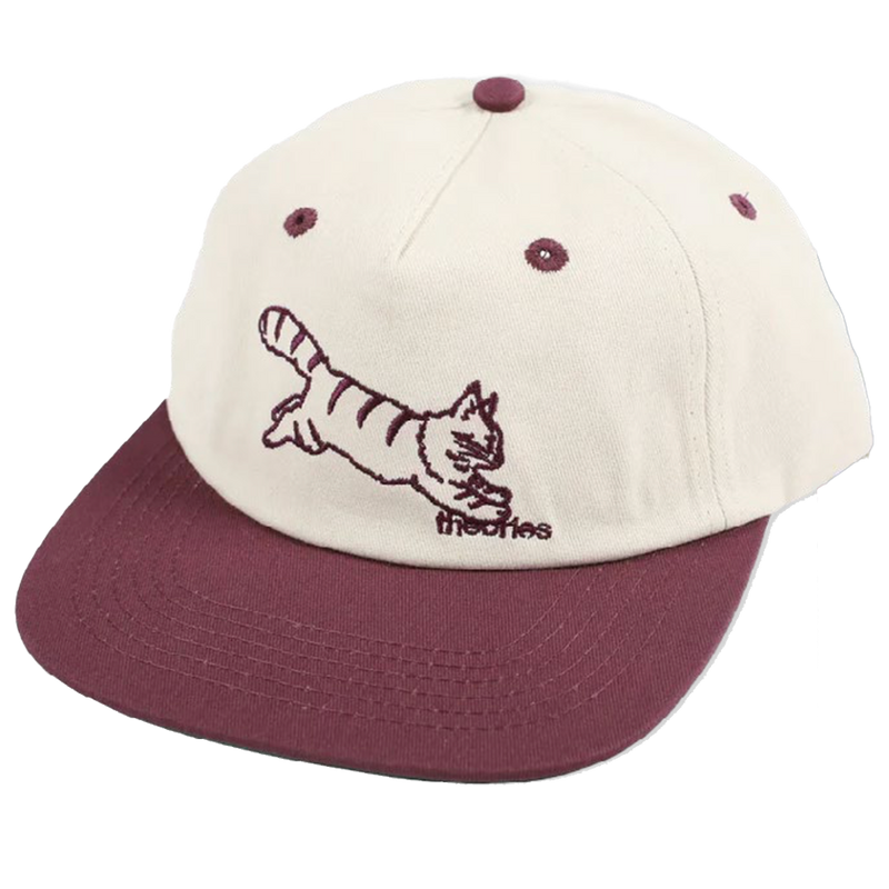 Theories Conscious Kitty Snapback (Wine/Stone)