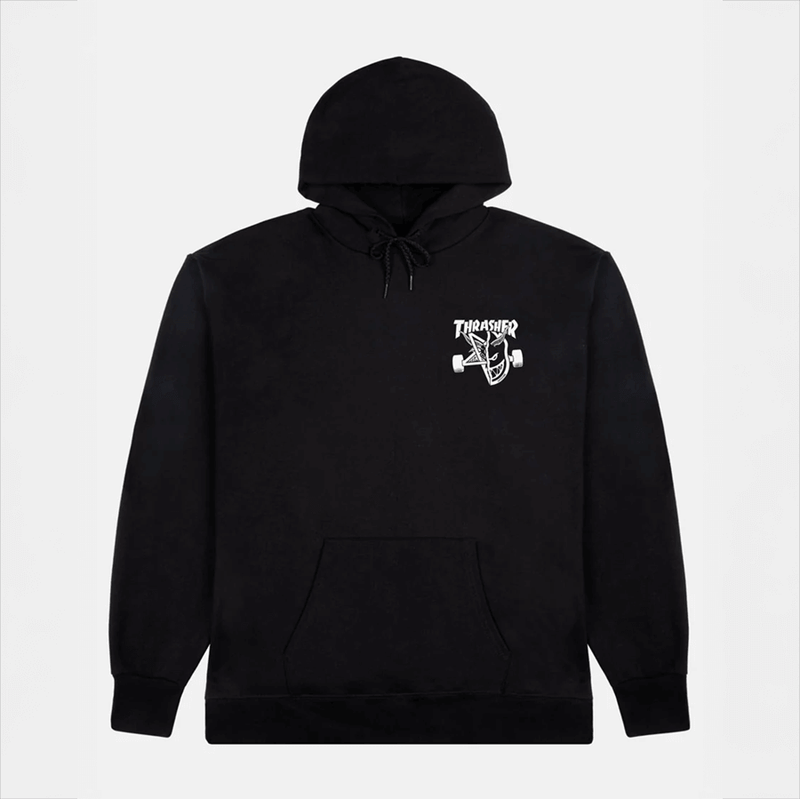 Thrasher Classic Swirl Hoodie (Black)