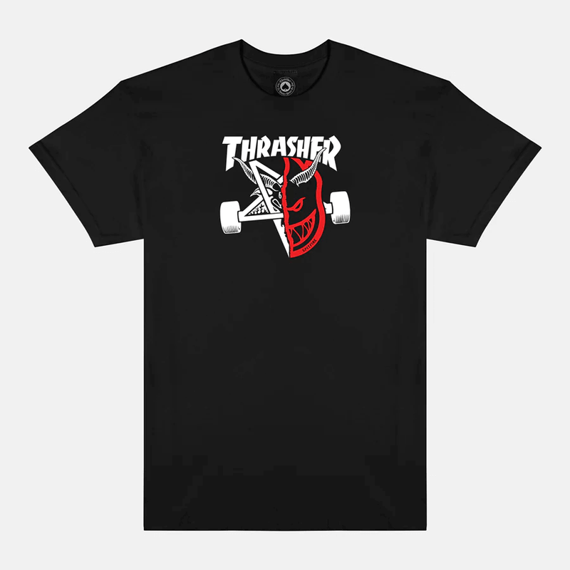 Thrasher Thrash & Burn Tee (Black)