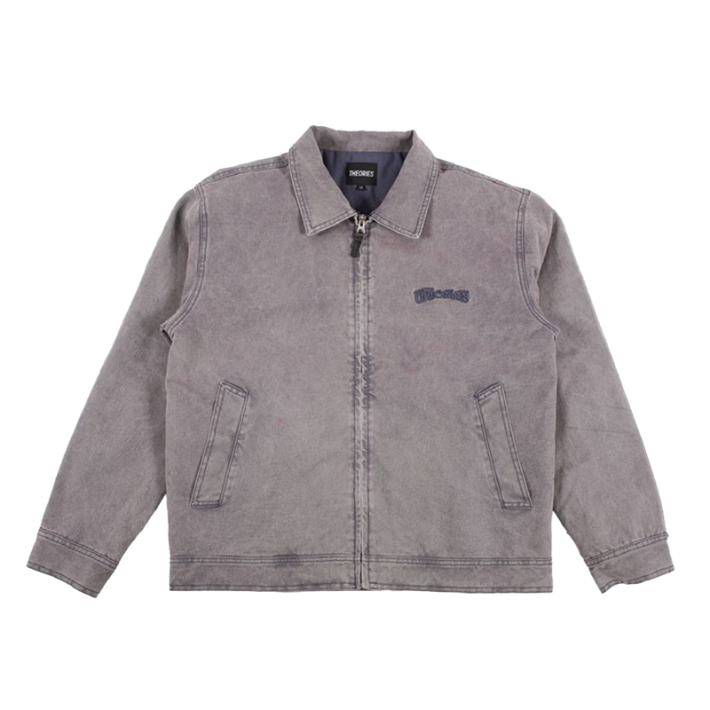 Theories Carpenter Work Jacket (Washed Lavender)