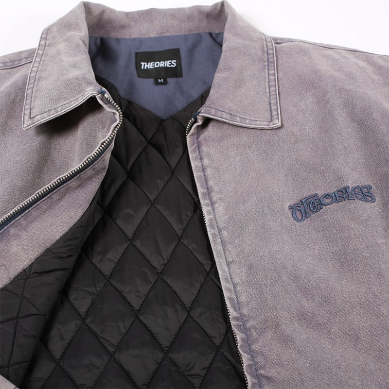 Theories Carpenter Work Jacket (Washed Lavender)