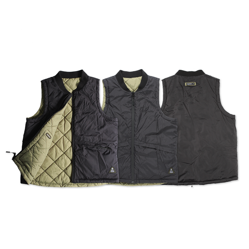 Theories Newton Reversible Vest (Sage / Black)