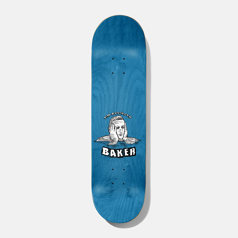BAKER TIM ROBINSON BRAND LOGO DECK 8.0