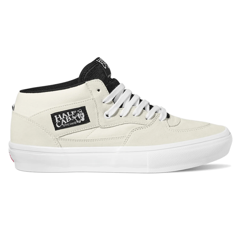 Vans Skate Half Cab (White/Black) Shoes