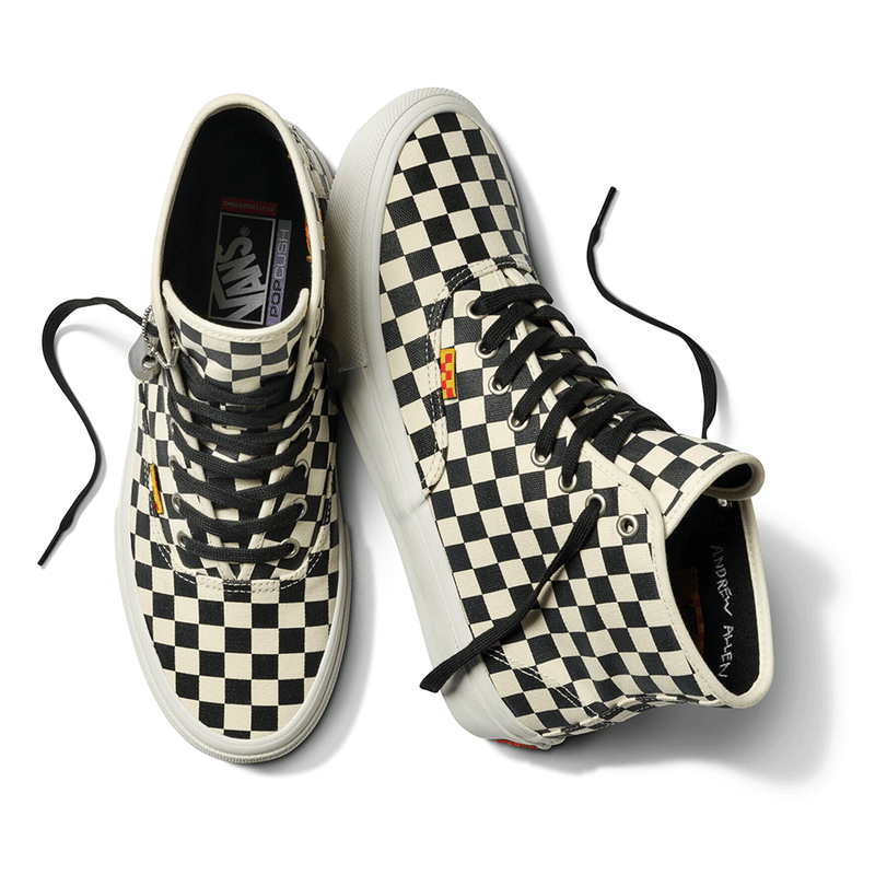 Vans Skate Authentic High Vcu (Andrew Allen Checkerboard)