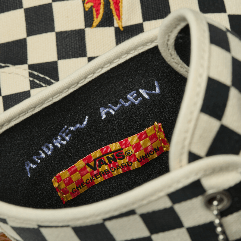 Vans Skate Authentic High Vcu (Andrew Allen Checkerboard)