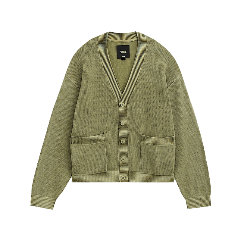 Bayview Acid Wash Cardigan Sweater