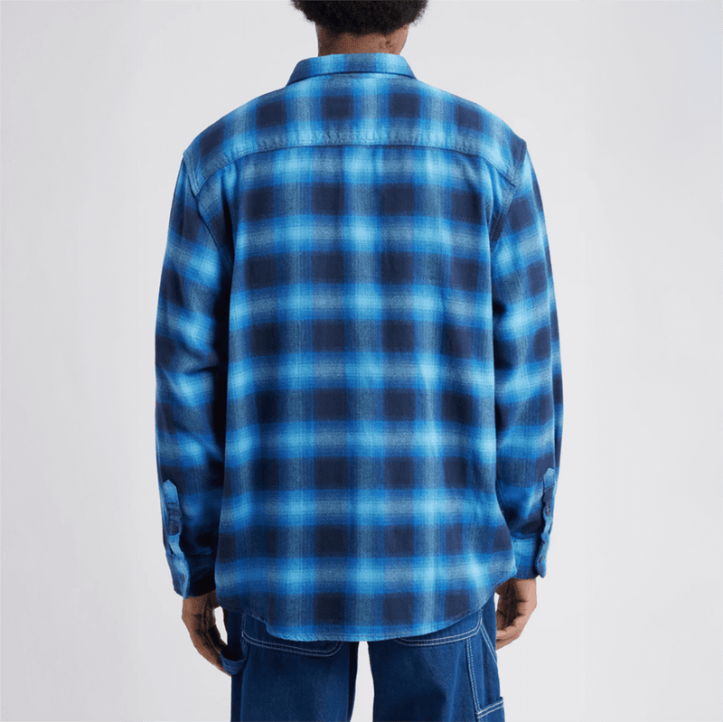Vans Bixby Plaid Flannel Shirt (Parisian Night)