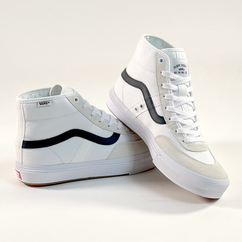 Crockett High Shoes (White/Black/Gum)
