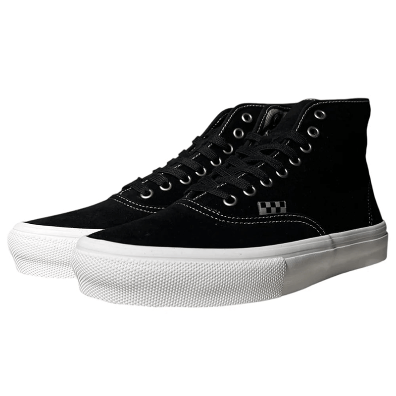 Vans Skate Authentic High (Black Suede)