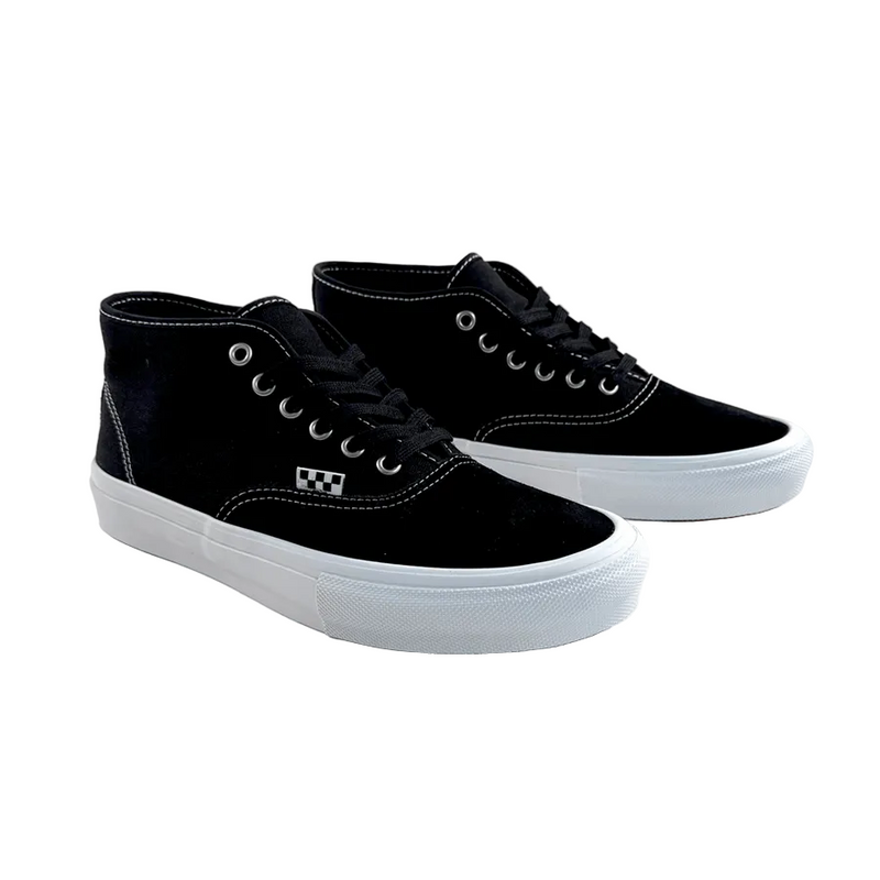 Vans Skate Authentic Mid - Black/White | Embassy Boardshop