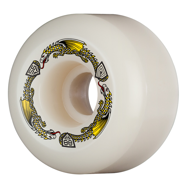 Powell Peralta Dragon Formula Skateboard Wheels 56mm x 40mm 88A 4pk