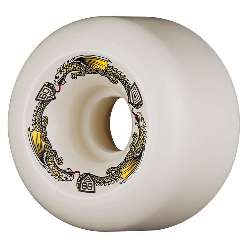 Powell Peralta Dragon Formula Skateboard Wheels 60mm x 40mm 88A 4pk