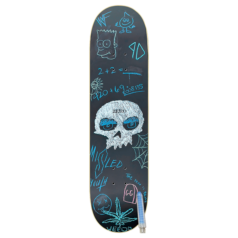 Zero Chalkboard Single Skull Deck