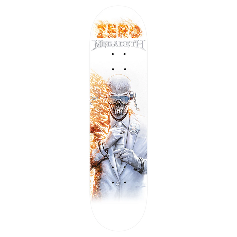 Zero x Megadeth Final Album Skateboard Deck - 8.25