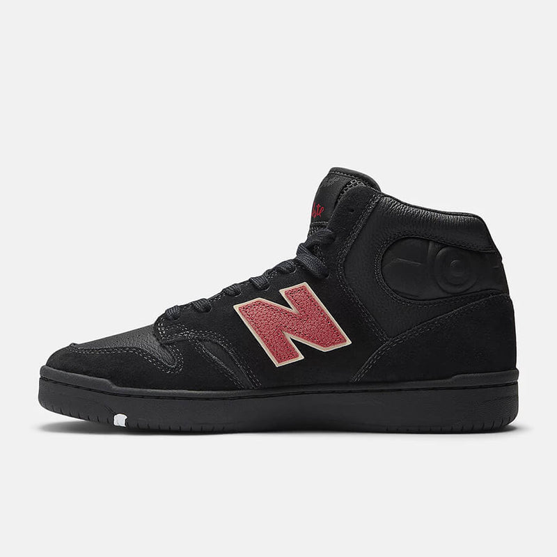 New Balance Numeric 480 High x Chocolate  (Black with Red)