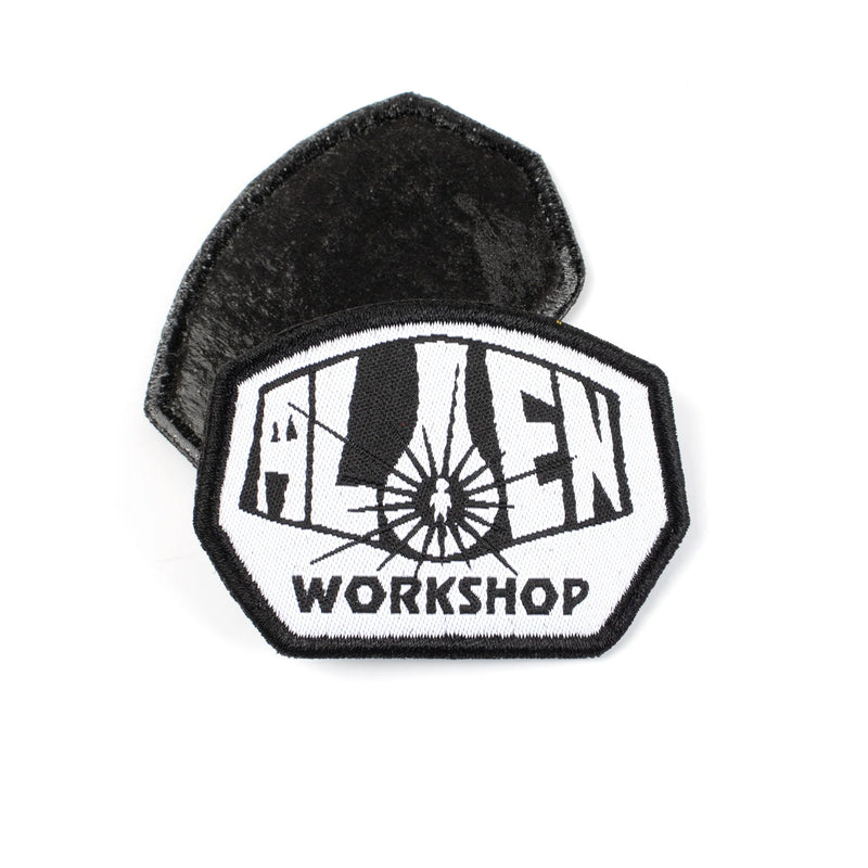 Alien Workshop OG Logo Patch Black/White