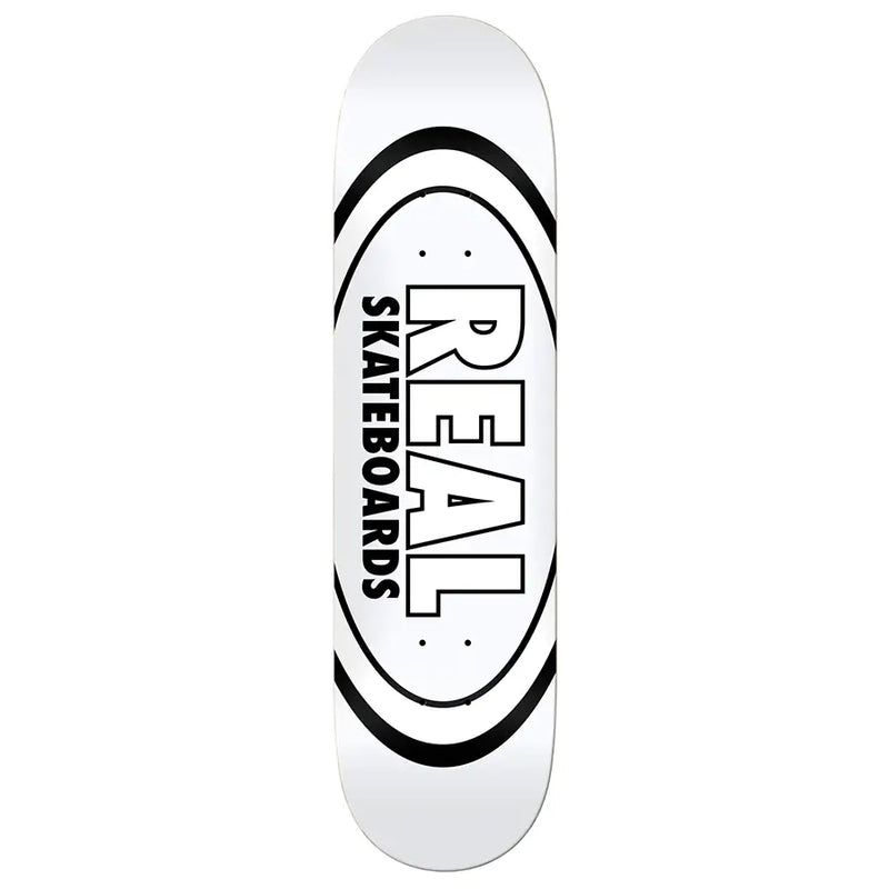 Real Team Classic Oval White Deck 8.38