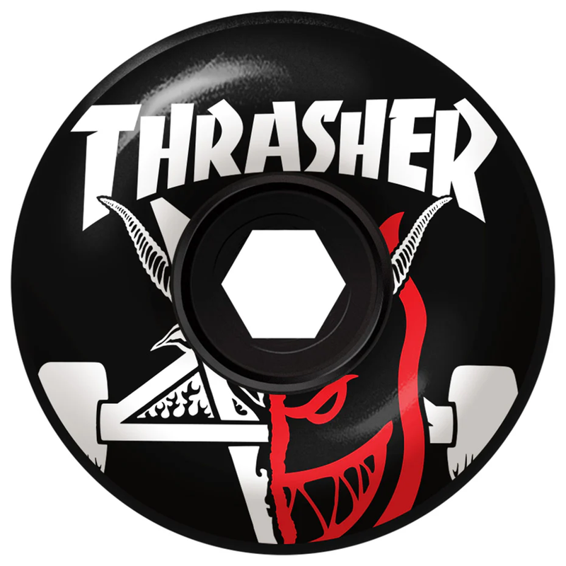 SPITFIRE X THRASHER 80HD CLASSIC FULL THRASH & BURN BLACK 56MM WHEELS