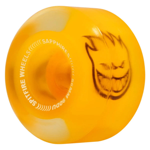 SPITFIRE 90DU SAPPHIRES CONICAL FULL NEON ORANGE 56MM