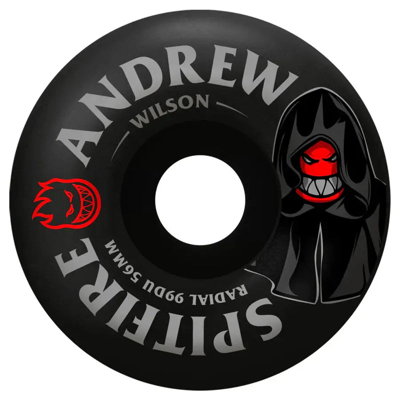 SPITFIRE F4 99 ANDREW WILSON BURN SQUAD RADIAL BLACK 56MM