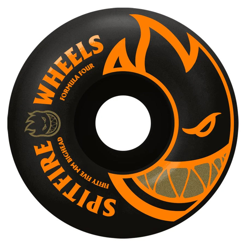 Spitfire F4 99 Black / Orange Bighead 53MM