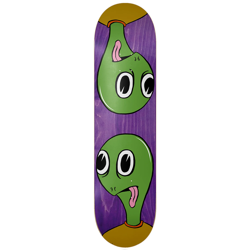 Toy Machine Deck 7.75 Turtle Boy Symetrical Twin Tail Deck (8.25)