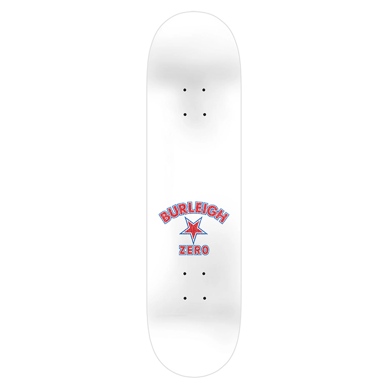 Zero Burleigh - American Zero White 8.25 Deck