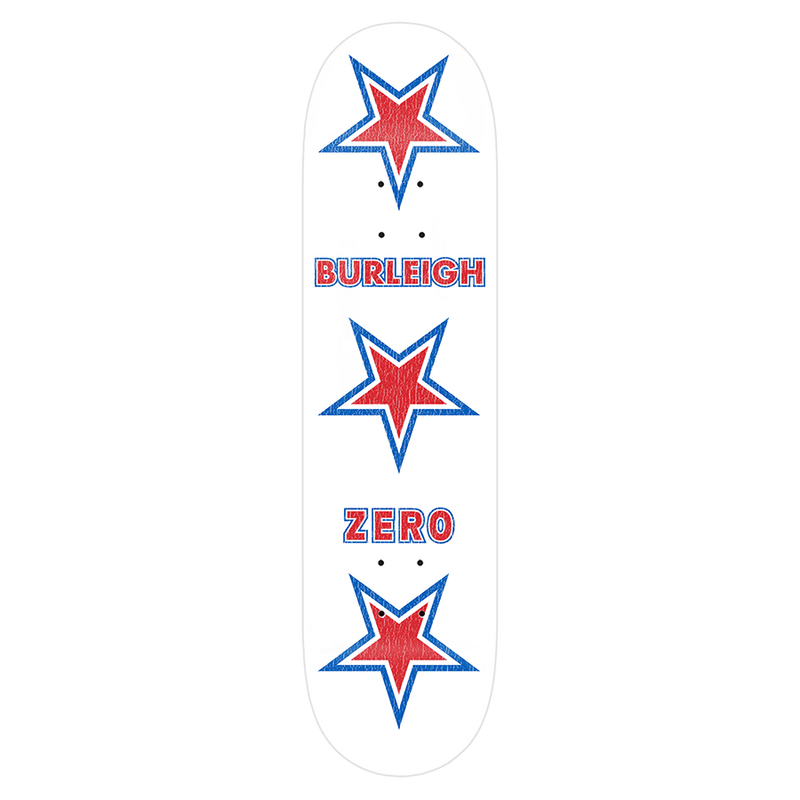 Zero Burleigh - American Zero White 8.25 Deck