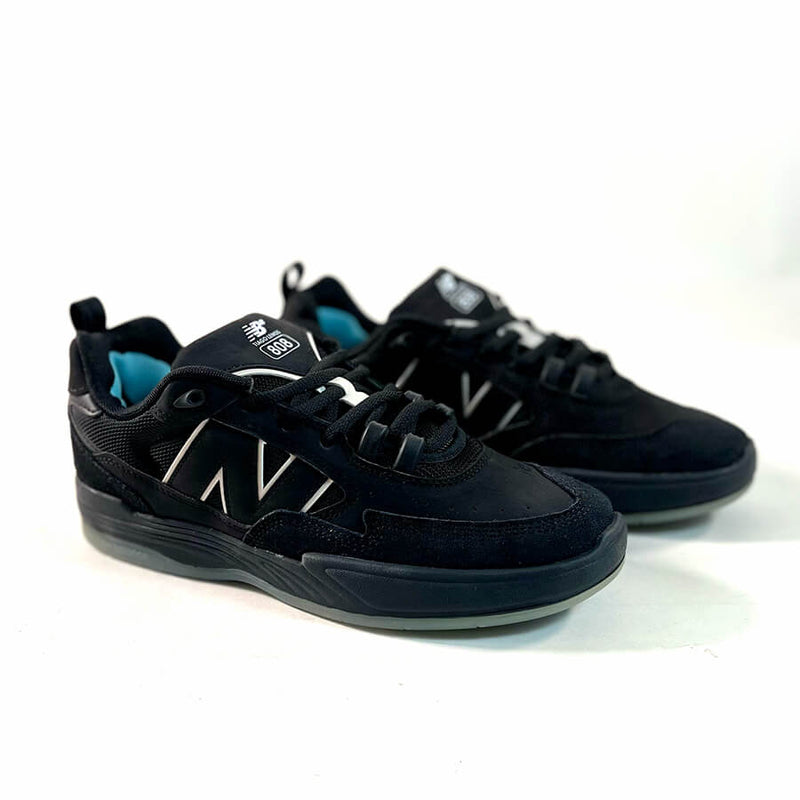 New Balance Numeric 808 Tiago Skate Shoes (Black/Black)