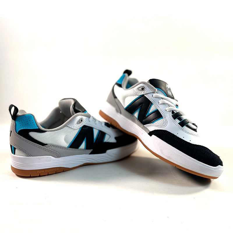 New Balance Numeric 808 Tiago Skate Shoes (White with Black)