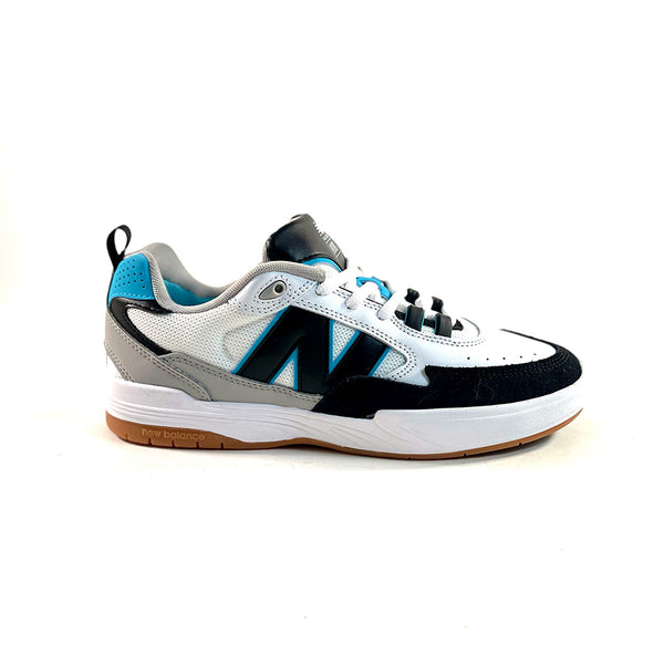 New Balance Numeric 808 Tiago Skate Shoes (White with Black