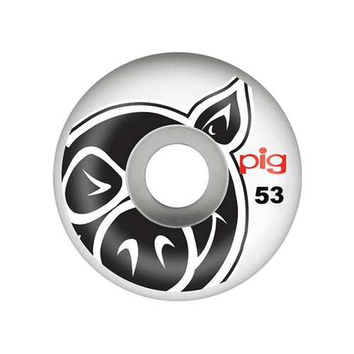 Pig Wheels -ProLine Natural 53MM 101A White Set of 4 Wheels