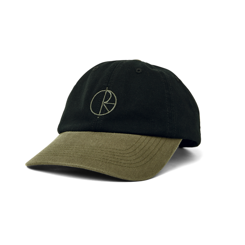 Duo Stroke Logo Cap (Black/Army Green)