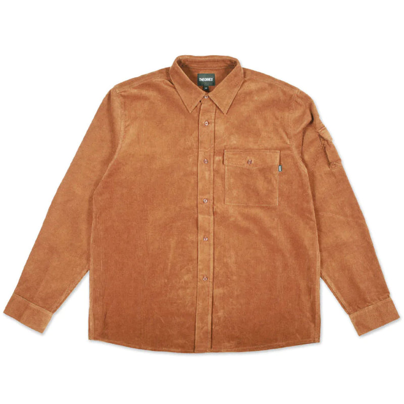 Winston Corduroy Utility Shirt Rum