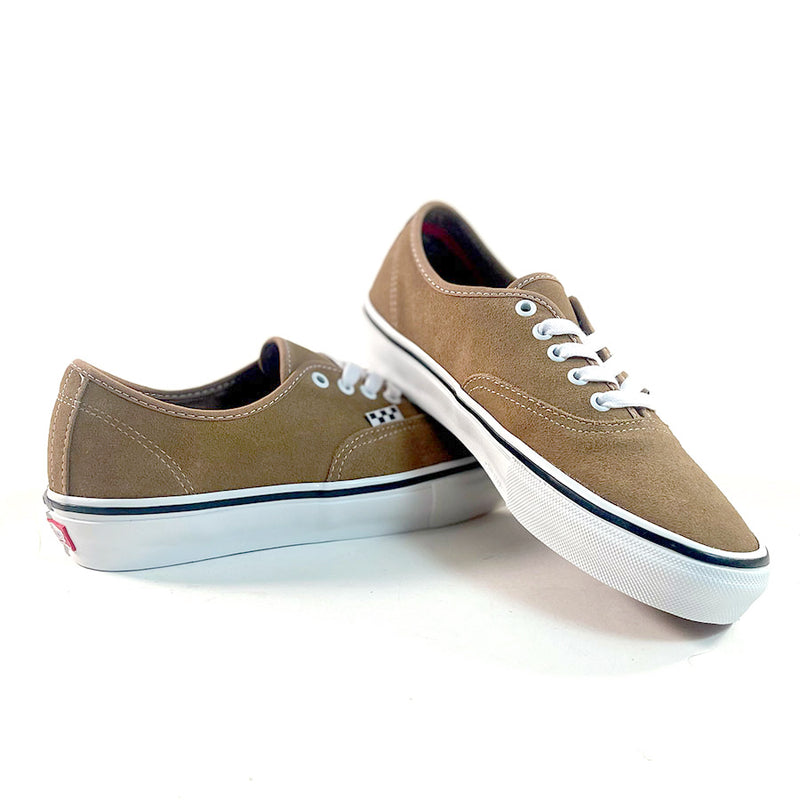 Suede Skate Authentic Shoe (Tobacco)