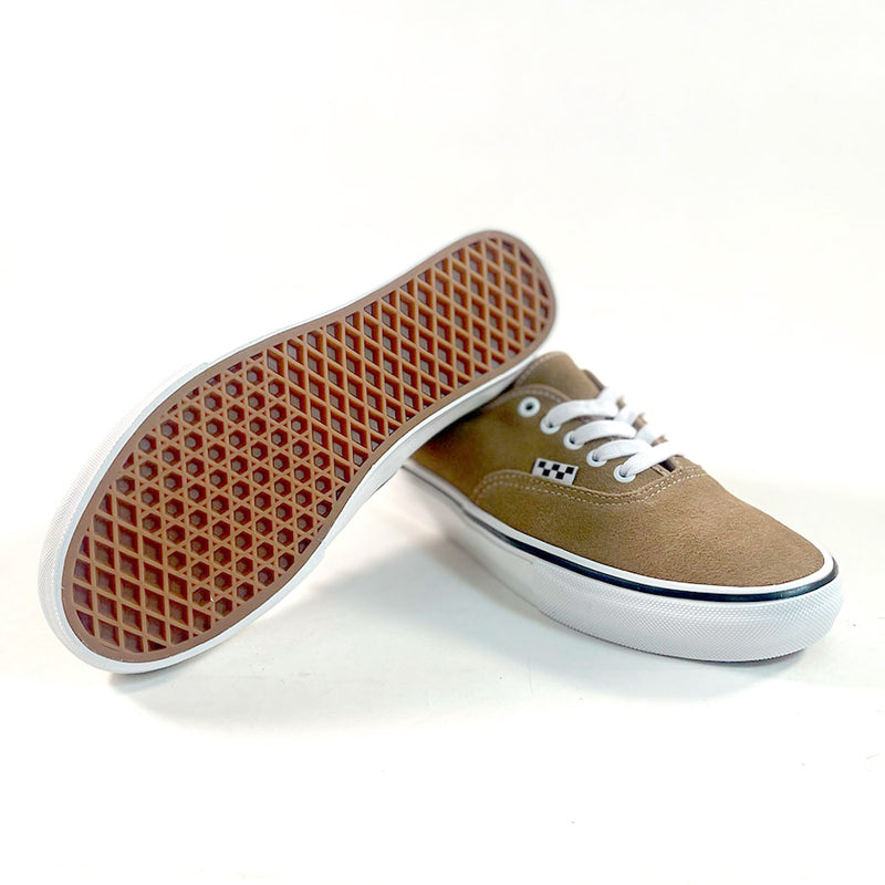 Suede Skate Authentic Shoe (Tobacco)