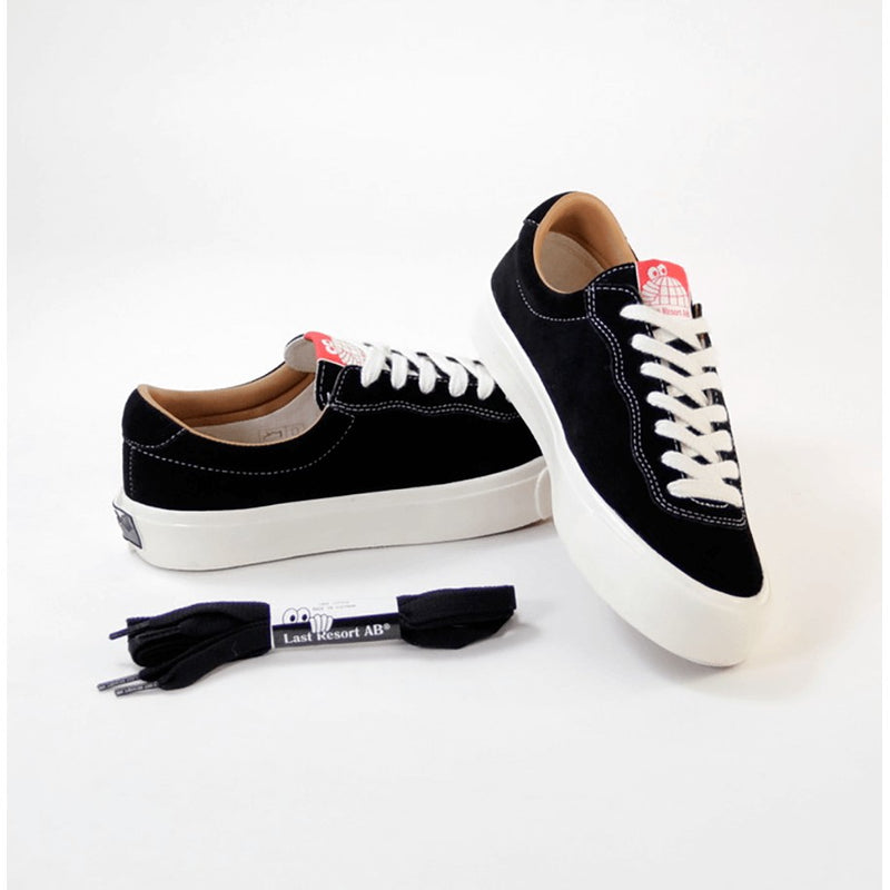 VM001-Suede LO (Black/White) Shoe